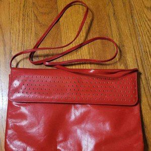 Red Off-the-Shoulder Purse